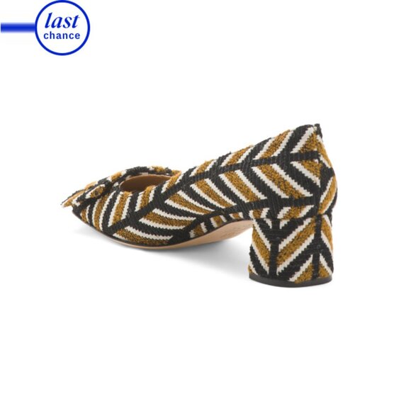 PROSPERINE Black Made In Italy Heels With Ornament - Picture 2 of 2